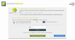 Desktop Screenshot of accountservices.wipro.com