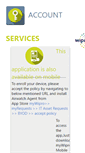 Mobile Screenshot of accountservices.wipro.com